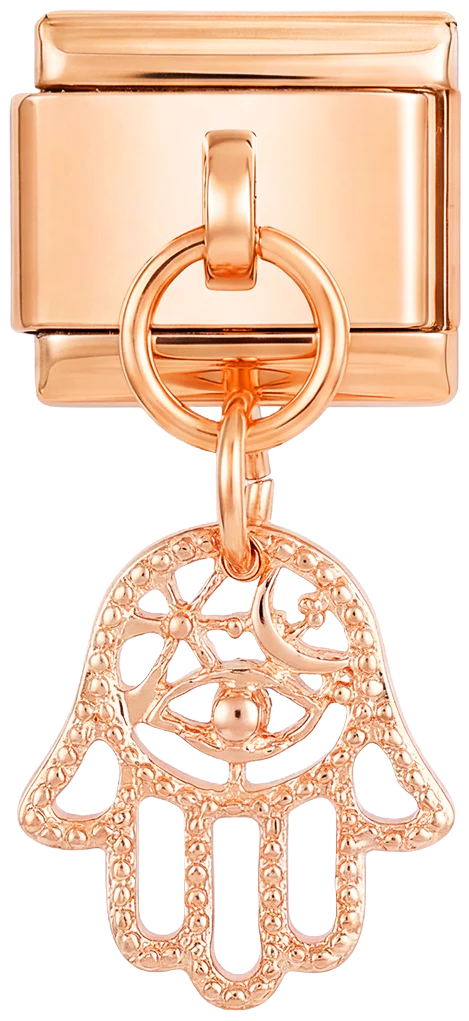 Fatma's Hand, on Rose Gold