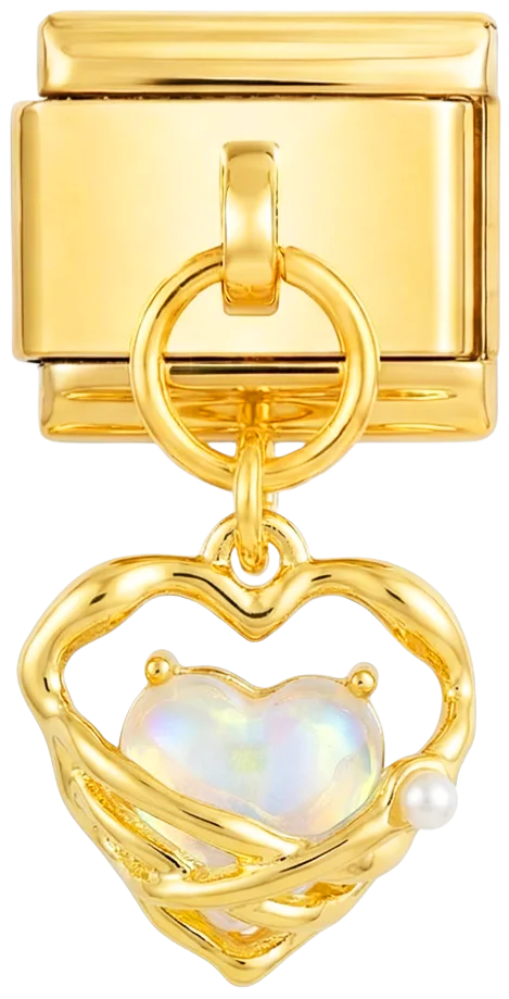 Royal Heart, on Gold